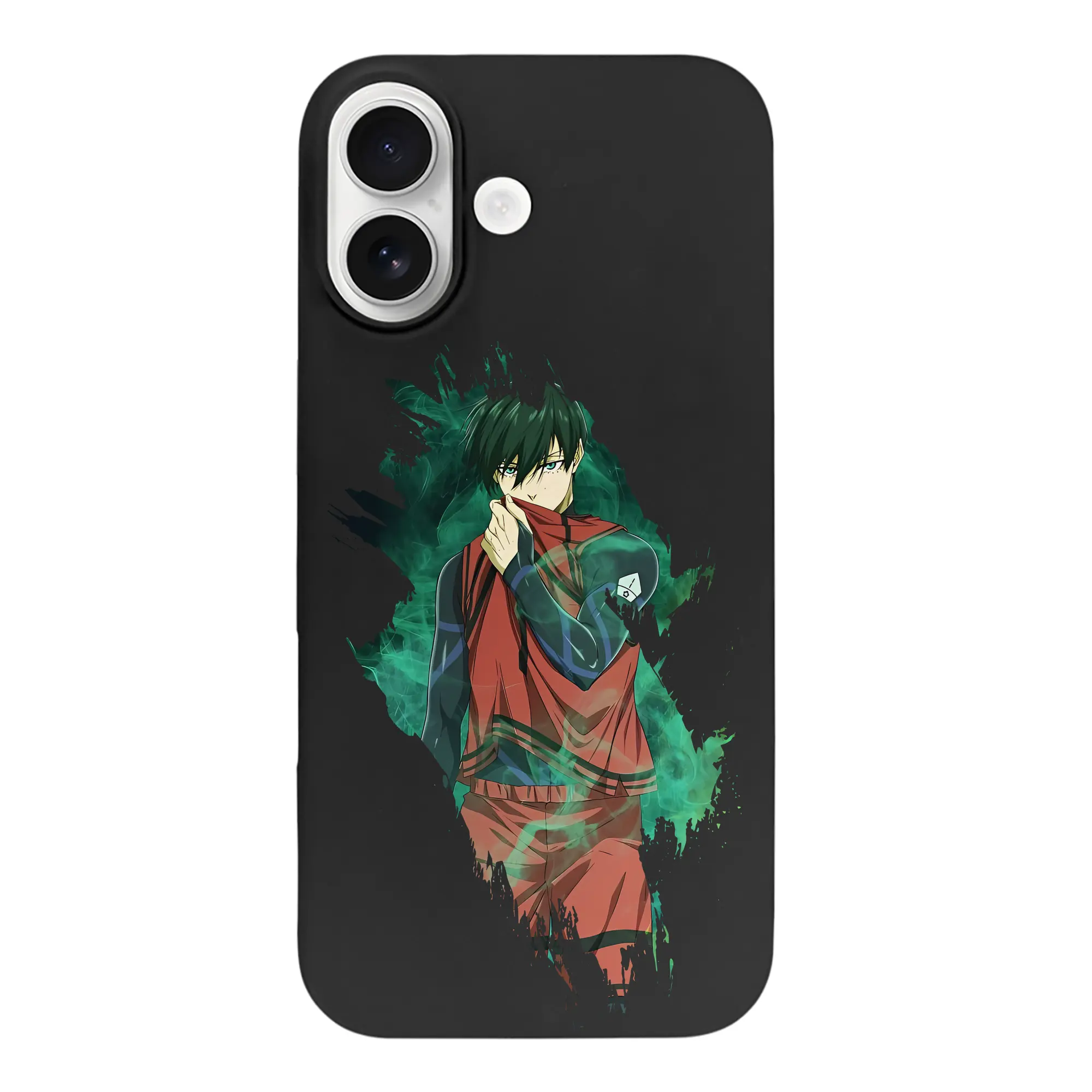 ブルーロック グッズ 糸師凛 - iPhone 17 シリーズ シリコンケース 薄型 耐衝撃 指紋防止 ソフトタッチカバー 精密フィット 傷防止 保護ケース iPhone 17/17 Air/17 Pro/17 Pro Max 対応